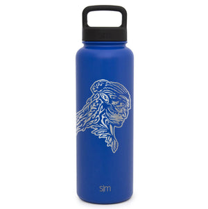 Premium Stainless Steel Water Bottle, Pandora Avatar Warrior Tonowari, Extra Lid, 40oz