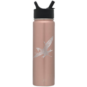 Integrity Bottles, Premium Stainless Steel Water Bottle, Pandora Avatar Sky Banshee, Extra Lid, 22oz