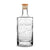 Customizable, Premium Refillable Jersey Style Liquor Bottle, Handmade, Handblown, Hand Etched Gifts, Sand Carved, 750ml