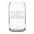 Premium Beer Can Glass, Avatar Way of Beer, 16oz, Laser Etched or Hand Etched