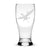 Premium Pilsner Glass, Avatar Banshee, 16oz, Laser Etched or Hand Etched