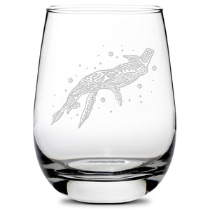 Premium Wine Glass, Avatar Tulkun, 16oz, Laser Etched or Hand Etched