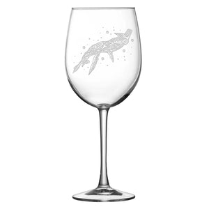 Premium Wine Glass, Avatar Tulkun, 16oz, Laser Etched or Hand Etched