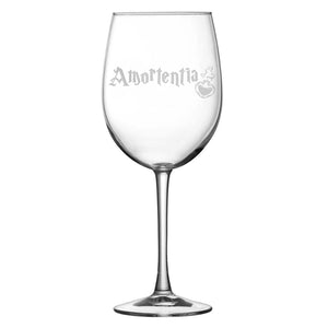 Premium Stemless Wine Glass, Amortentia, 16oz, Laser Etched or Hand Etched