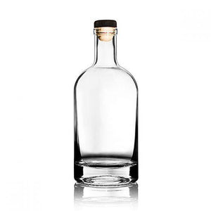 Custom Nordic Bottle, 750mL Deep Etched Liquor Bottle, Refillable by Integrity Bottles