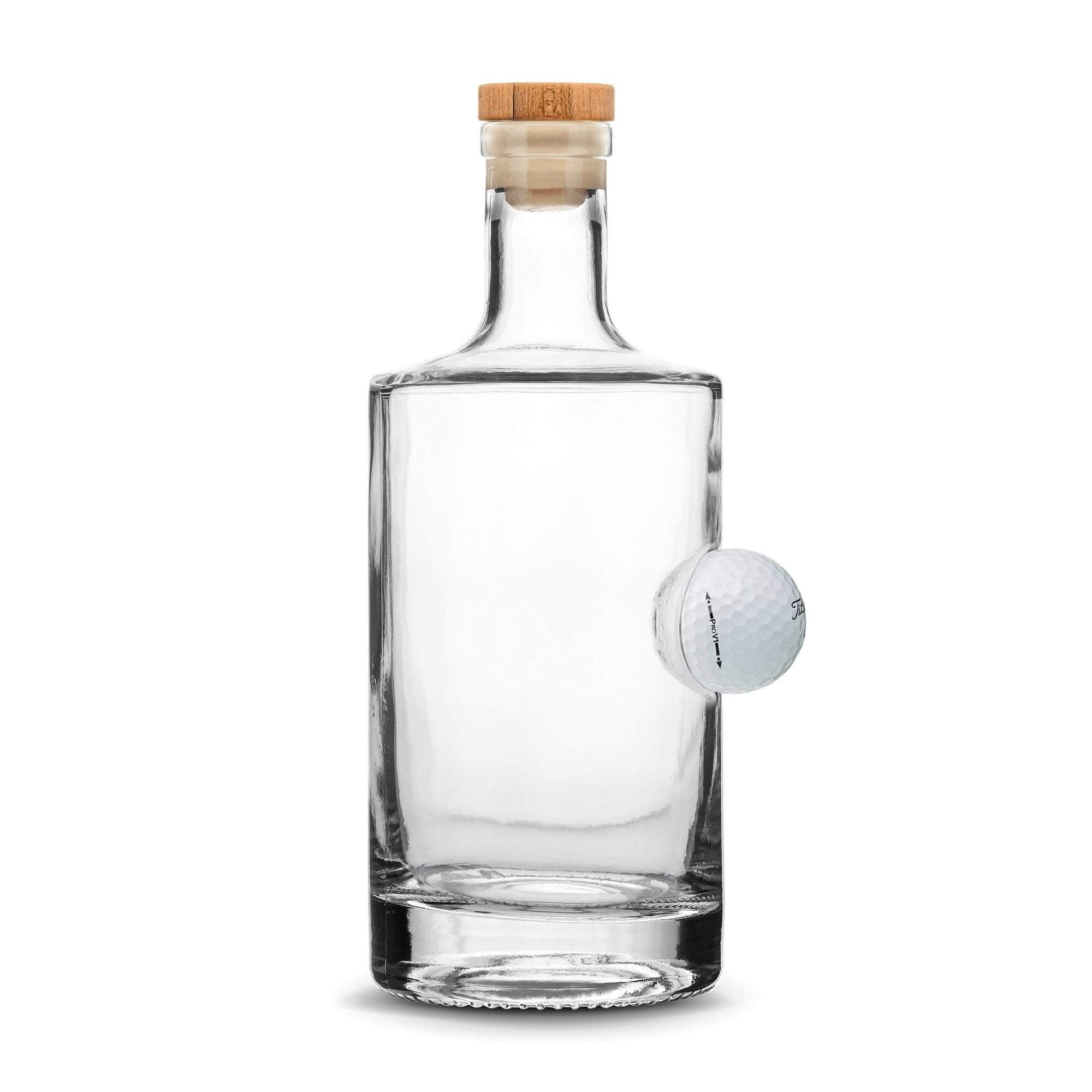 Jersey Liquor Bottle, Golf Ball, 750 mL Integrity Bottles