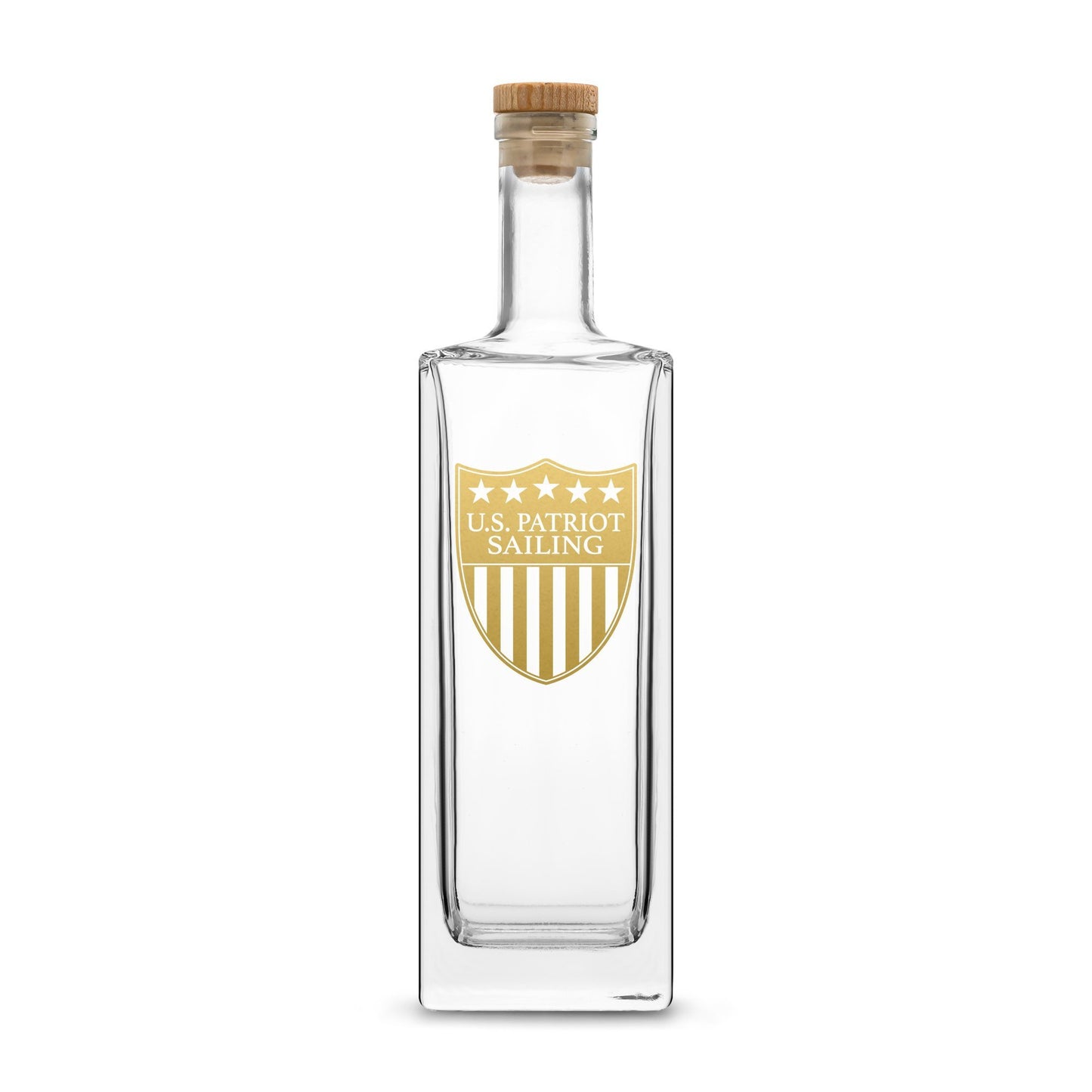 Premium Refillable Liberty Bottle, US Patriot Sailing Logo, 750mL Integrity Bottles