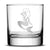 Premium Whiskey Glass, Mermaid Design, 10oz Integrity Bottles
