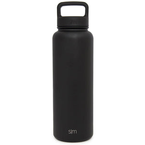 Simple Modern Summit Water Bottle, 40oz, Midnight Black Simple Modern