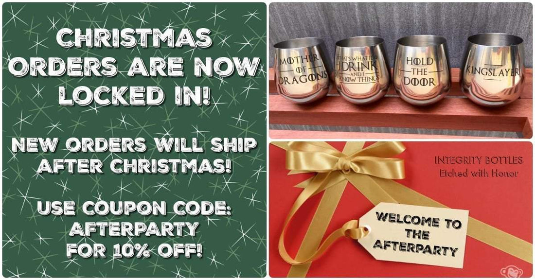 Christmas Orders are Now Closed!