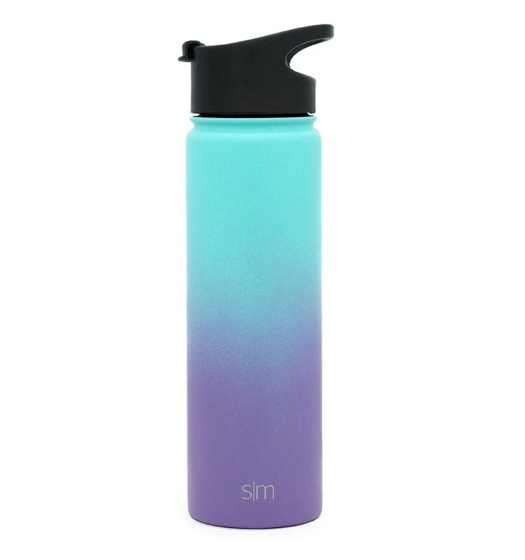 Simple Modern 22 oz Summit Young Life Committee Water Bottle Blue Lid