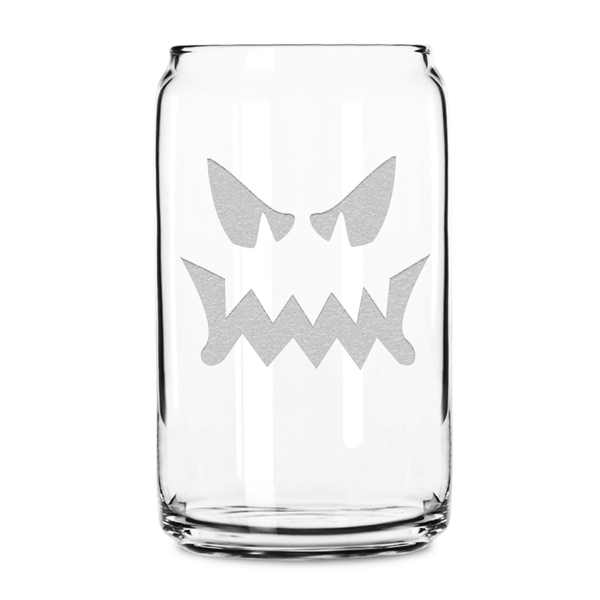 Integrity Bottles, Halloween, Jack-O-Beer, Beer Glass, Handmade, Laser Etched or Hand Etched, 16oz