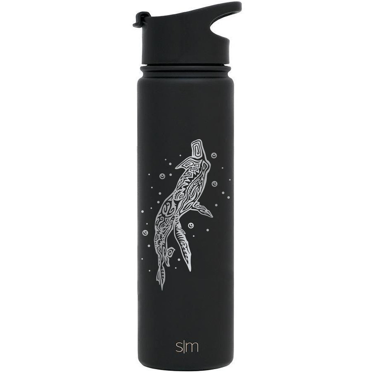 Integrity Bottles, Premium Stainless Steel Water Bottle, Avatar Tulkun Sea Creature, Extra Lid, 22oz