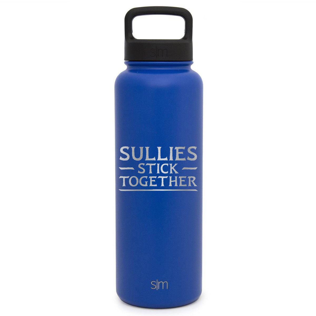 Premium Stainless Steel Water Bottle, Avatar Sullies Stick Together Family Quote, Extra Lid, 40oz
