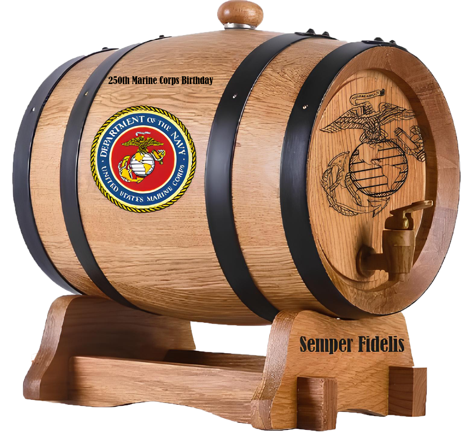 Customizable Whiskey Barrel