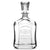 Customizable Jack Daniel's, Premium Refillable Capital Style Liquor Bottle, Handmade, Handblown, Hand Etched Gifts, Sand Carved, 750ml