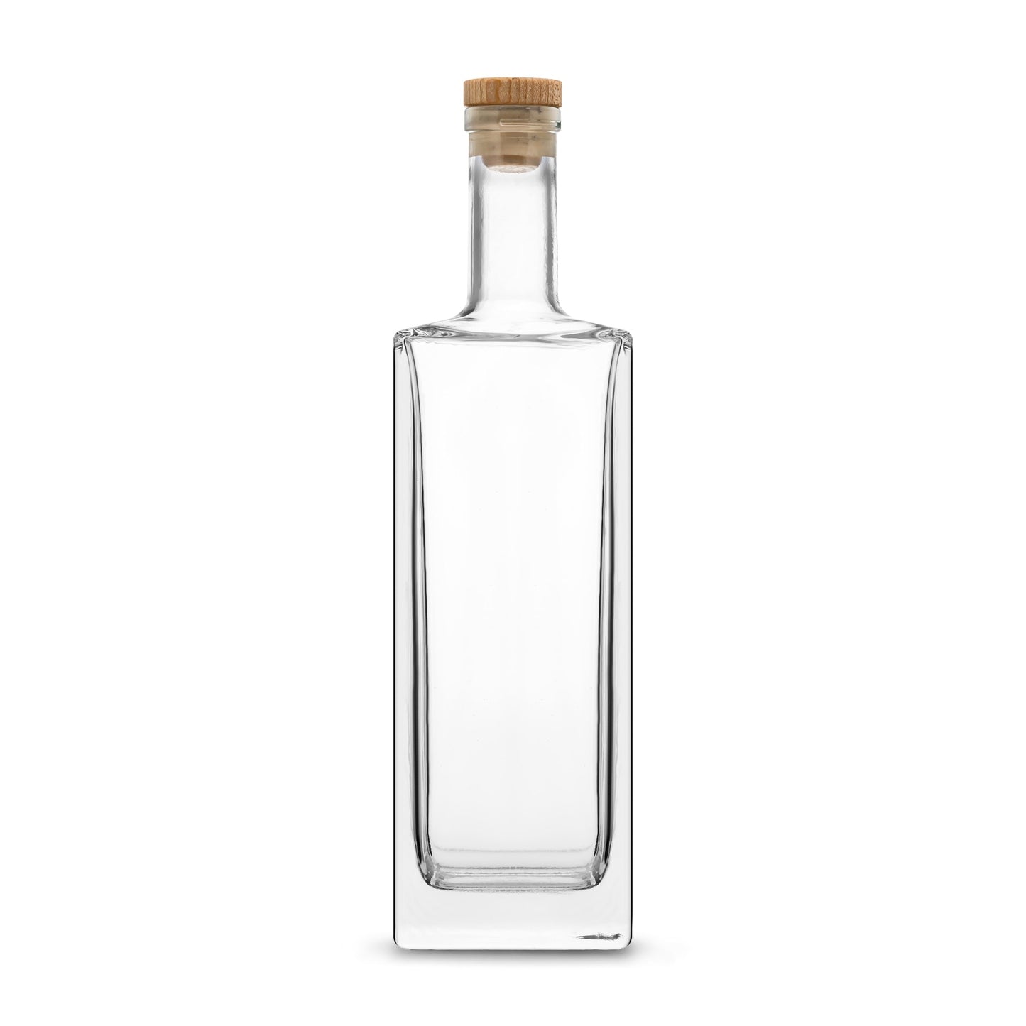 Customizable, Premium Refillable Small Liberty Style Liquor Decanter, Handmade, Handblown, Hand Etched Gifts, Sand Carved, 375ml, Laser Etched or Hand Etched