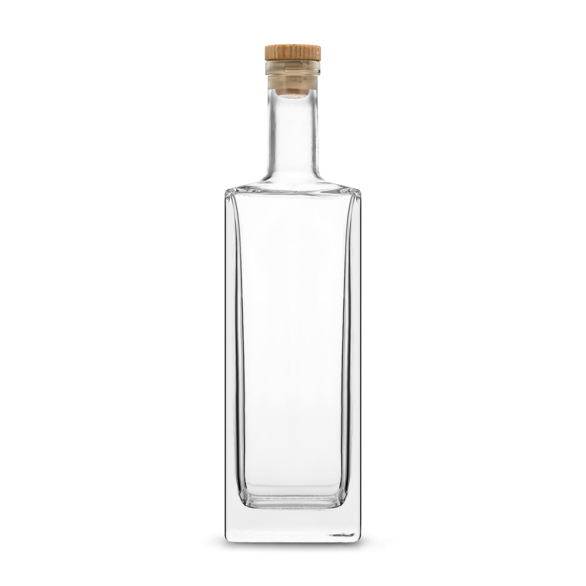 Customizable, Premium Refillable Small Liberty Style Liquor Decanter, Handmade, Handblown, Hand Etched Gifts, Sand Carved, 375ml, Laser Etched or Hand Etched