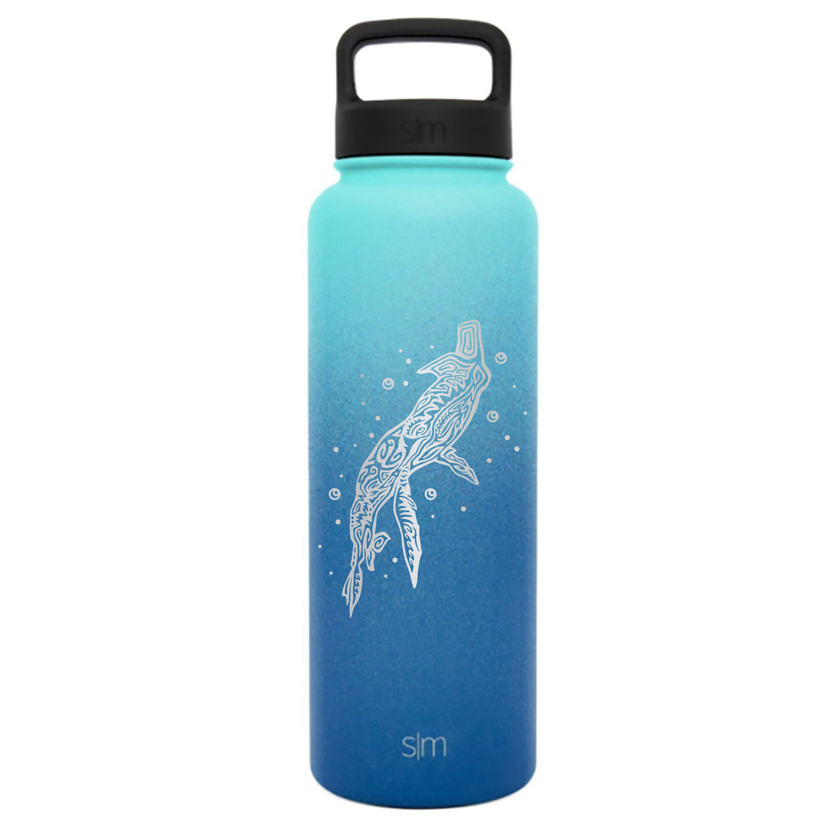 Premium Stainless Steel Water Bottle, Avatar Tulkun, Extra Lid, 40oz