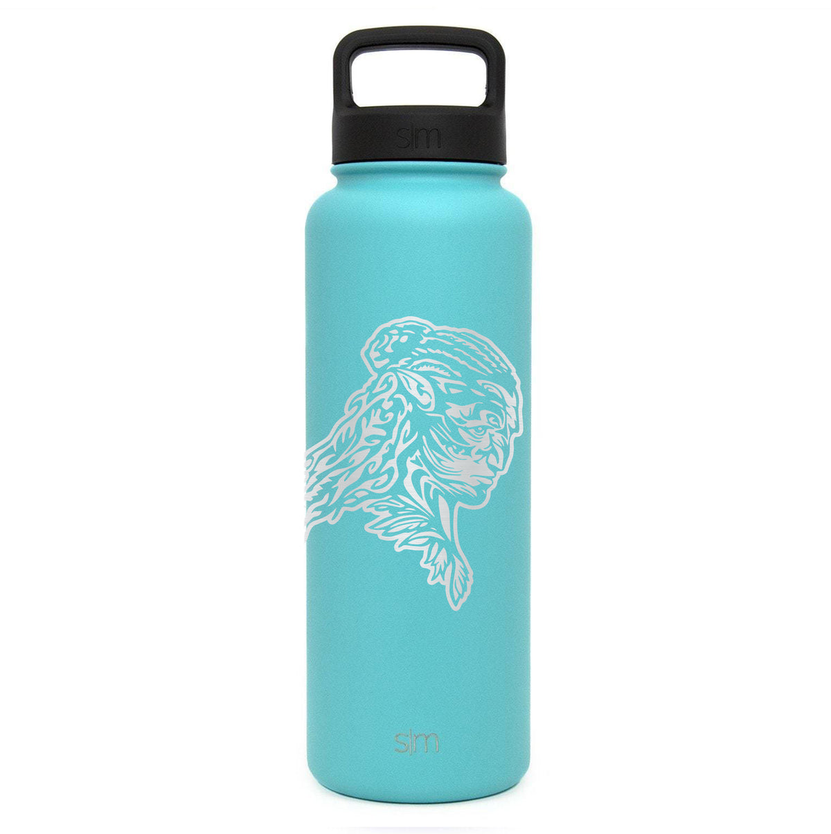 Premium Stainless Steel Water Bottle, Pandora Avatar Warrior Tonowari, Extra Lid, 40oz