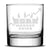 Integrity Bottles Premium, Bear Market Gains, Whiskey Glass, Hand Made in USA, Laser Etched or Hand Etched, 11oz