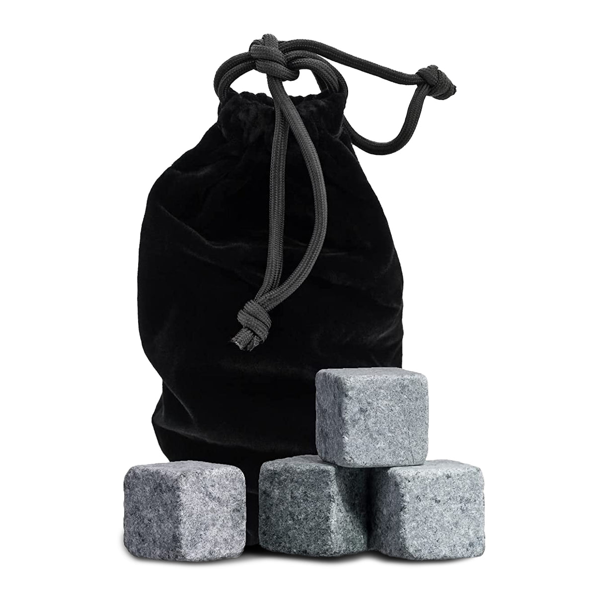 Customizable, (Set of 9) Whiskey Rock Stones, Hand Etched Gifts, Made in the USA, Laser Etched or Hand Etched