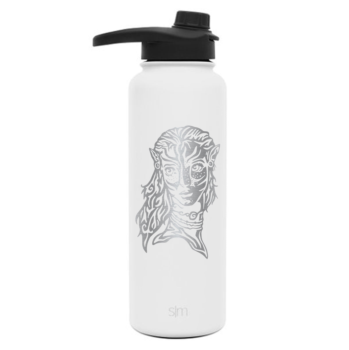 Premium Stainless Steel Water Bottle, Avatar Neytiri, Extra Lid, 40oz -  Integrity Bottles