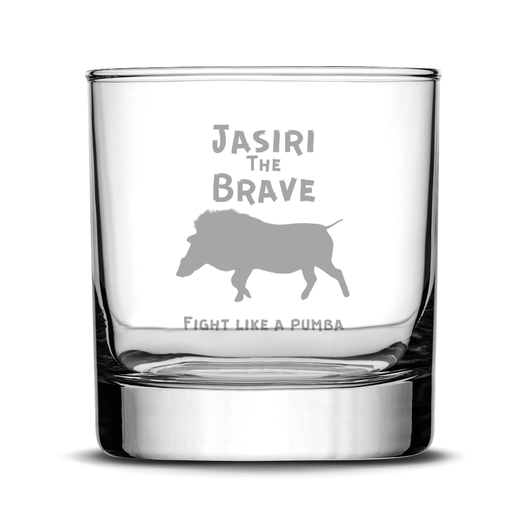 Customizable Whiskey Glass, 11oz, Laser Etched or Hand Etched