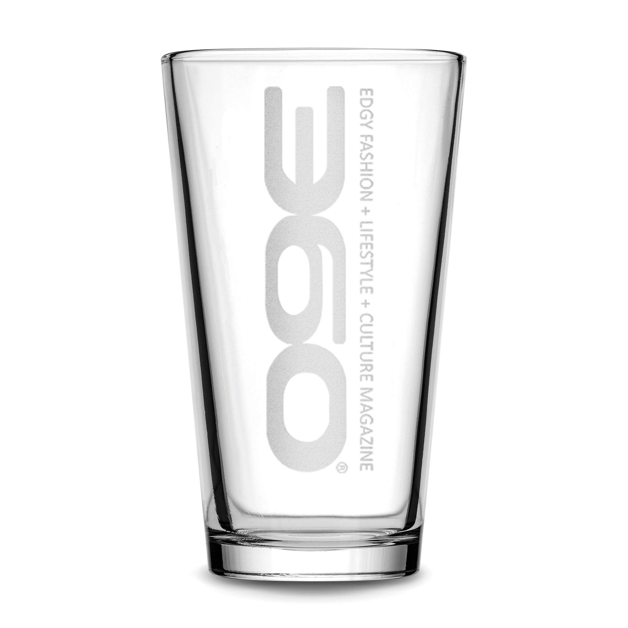 360 Magazine Pint Glass, Beer Glass, 16oz Integrity Bottles