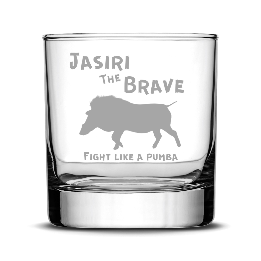 Customizable Whiskey Glass, 11oz, Laser Etched or Hand Etched