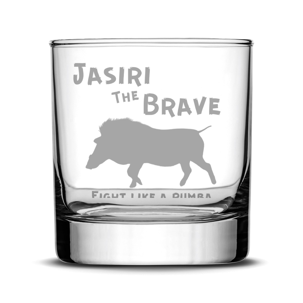 Customizable Whiskey Glass, 11oz, Laser Etched or Hand Etched
