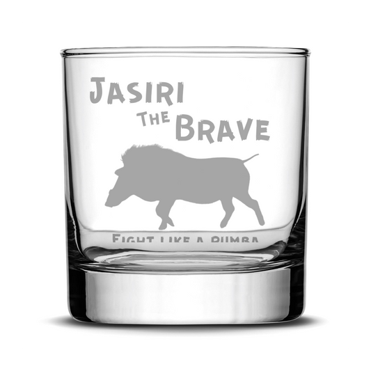 Customizable Whiskey Glass, 11oz, Laser Etched or Hand Etched