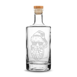 Be Jolly or Don't Jersey Whiskey Decanter, Christmas Santa 750mL