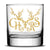 Premium Christmas Cheers Whiskey Glass, Hand Etched 11oz Rocks Glass, Made in USA