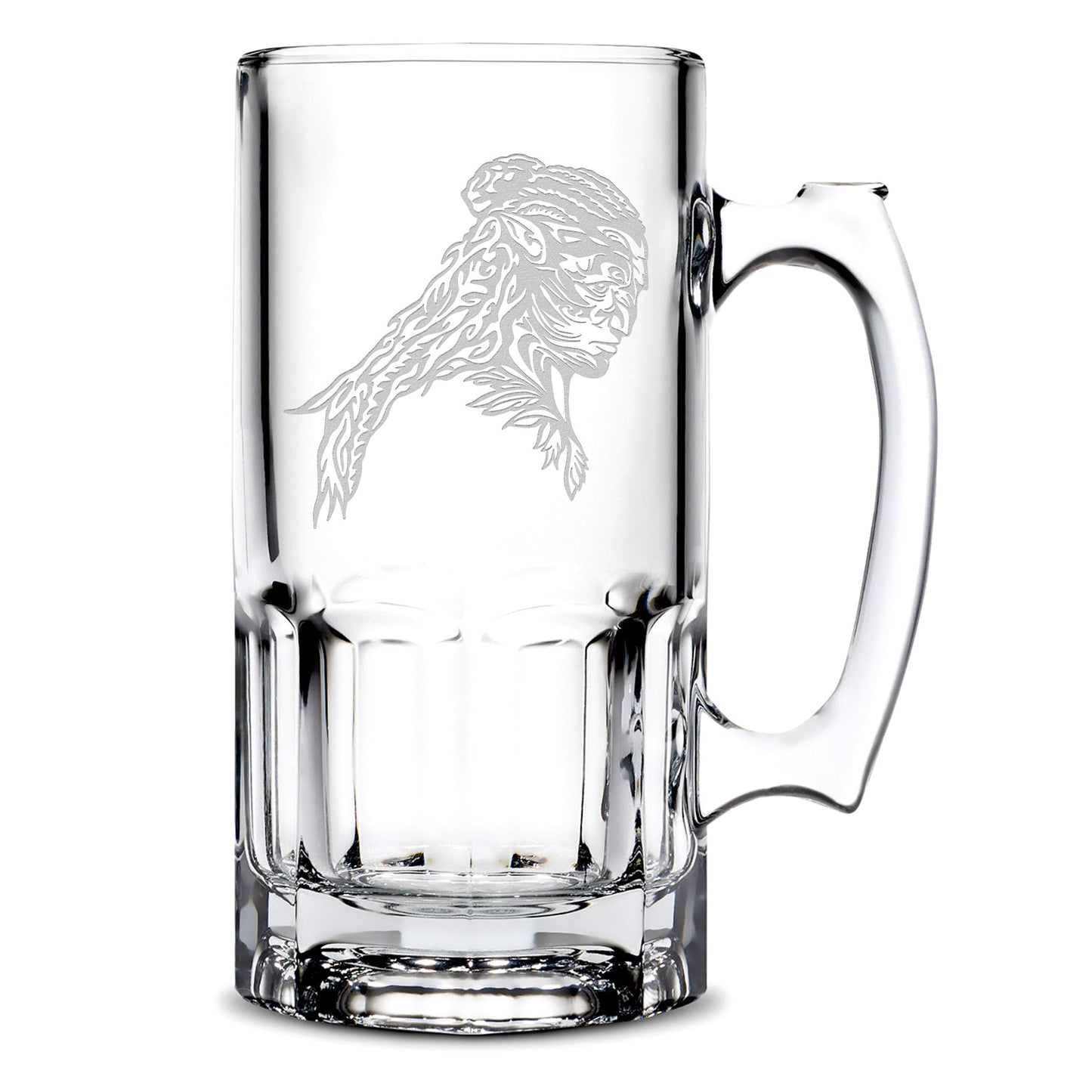 Premium Gibraltar Beer Mug, Avatar Tonowari, 32oz, Laser Etched or Hand Etched