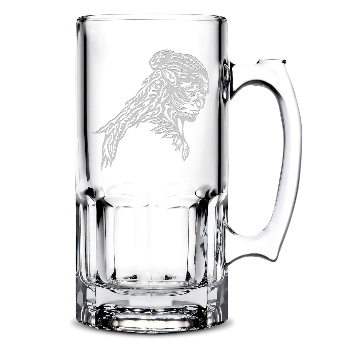 Premium Gibraltar Beer Mug, Avatar Tonowari, 32oz, Laser Etched or Hand Etched