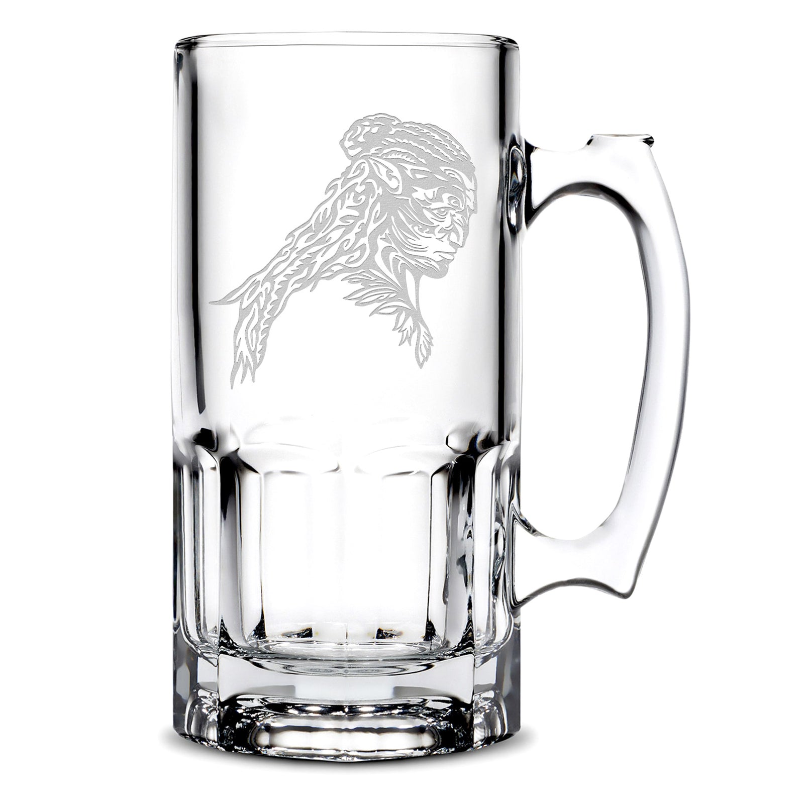 Premium Gibraltar Beer Mug, Avatar Tonowari, 32oz, Laser Etched or Hand Etched
