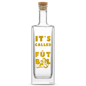 Premium Liberty Liquor Bottle - It's Called Futbol, 750ml, Laser Etched or Hand Etched
