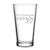 Premium Beer Pint Glass, It's Called Futbol, 16oz, Laser Etched or Hand Etched