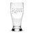 Premium Beer Pilsner Glass, It's Called Soccer, 16oz