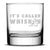 Premium Whiskey Glass, It's Called Whiskey, Hand Etched , 11oz