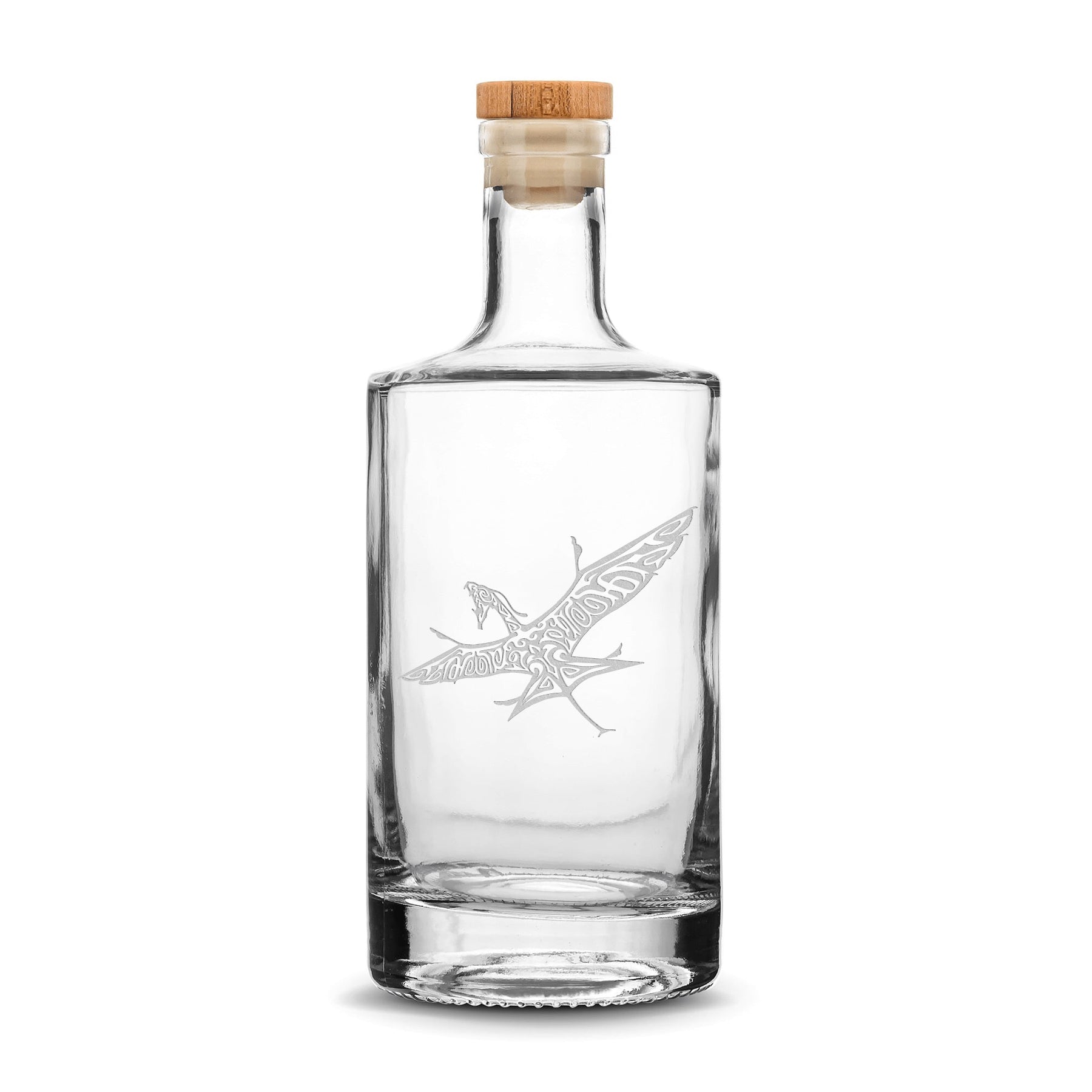 Premium Jersey Whiskey Decanter, Avatar Banshee, 750mL, Laser Etched or Hand Etched