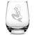 Premium Wine Glass, Mermaid Design, 16oz, Laser Etched or Hand Etched