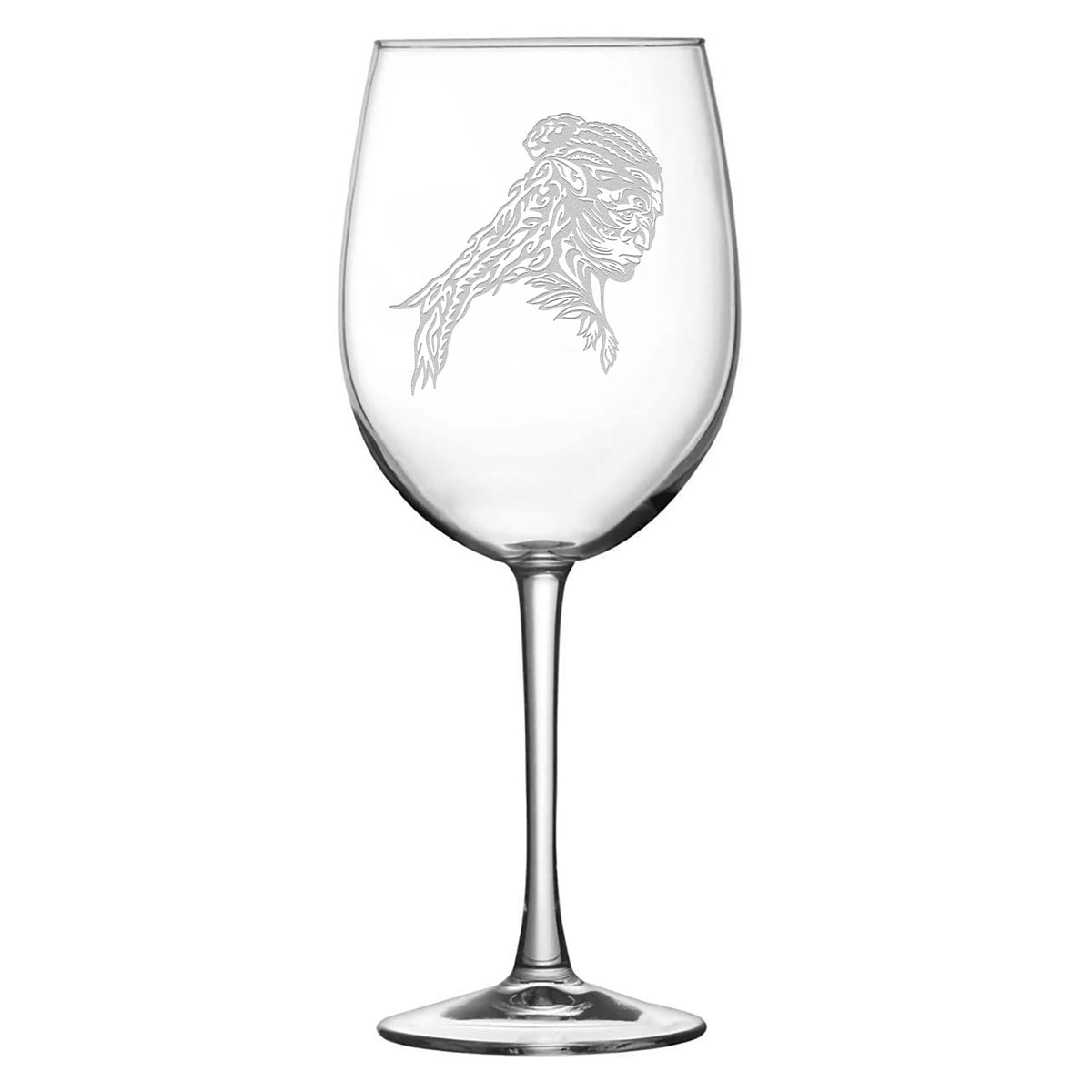 Premium Wine Glass, Avatar Tonowari, 16oz, Laser Etched or Hand Etched