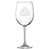 Stemmed Tulip Wine Glass, Celtic Trinity, 16oz, Laser Etched or Hand Etched