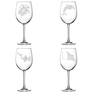 Sailing Wine Glasses - Set of 4 by ROLF glass