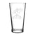 Premium Wait Your Turn, Pint Glass, 16oz, Laser Etched or Hand Etched