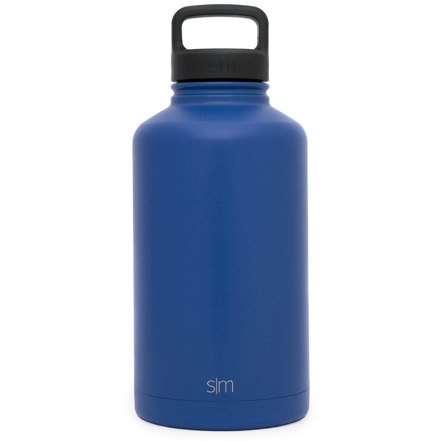 Simple Modern Summit Water Bottle 18oz - Caribbean Blue Laser Engraved