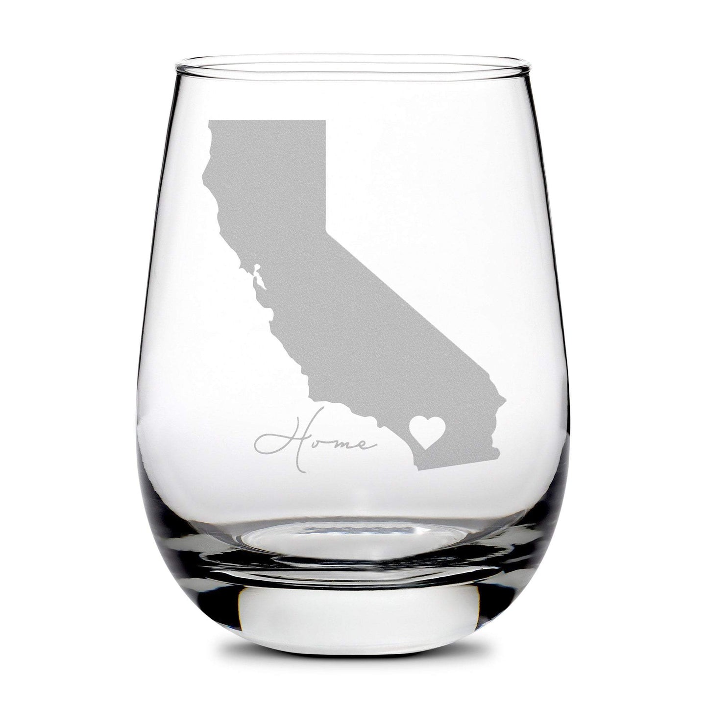 California Love Stemless Wine Glass Integrity Bottles