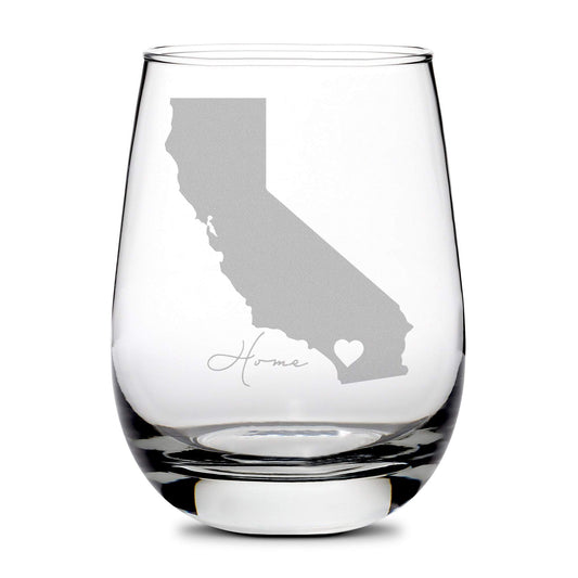California Love Stemless Wine Glass Integrity Bottles